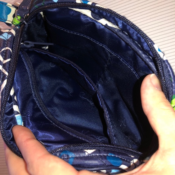 Vera Bradley Ink Blue bag - Picture 4 of 6
